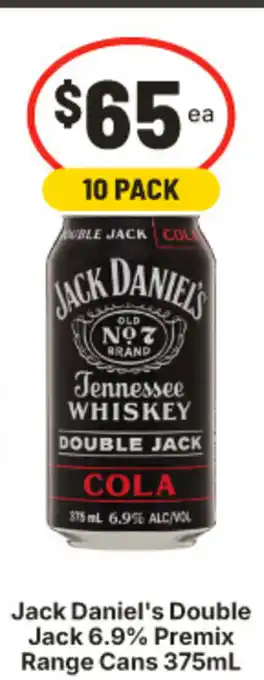 IGA Jack Daniel's Double Jack Cola offer