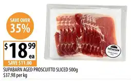 Supabarn Supabarn Aged Prosciutto Sliced offer