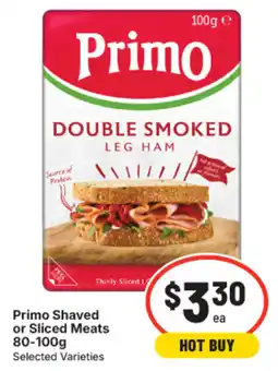 IGA Primo Double Smoked Leg Ham offer