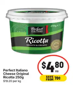 IGA Perfect Italiano Cheese Original Ricotta offer
