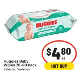 IGA Huggies Baby Wipes offer