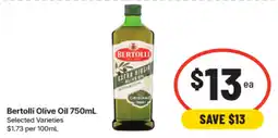 IGA Bertolli Olive Oil offer