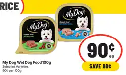 IGA My Dog Wet Dog Food offer