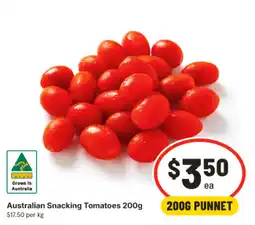 IGA Australian Snacking Tomatoes offer