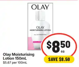 IGA Olay Moisturising Lotion offer