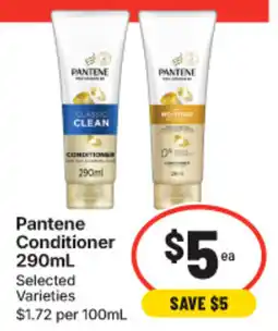 IGA Pantene Conditioner offer
