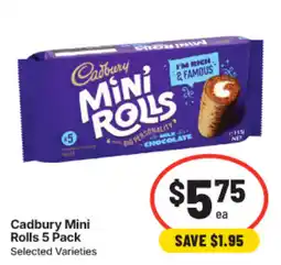 IGA Cadbury Mini Rolls offer