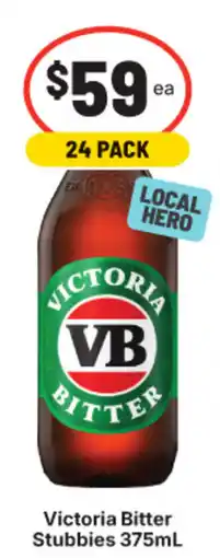 IGA Victoria Bitter Stubbies offer