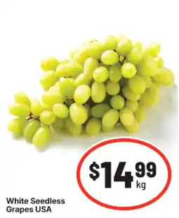 IGA White Seedless Grapes USA offer