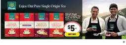 IGA Dilmah Single Origin Ceylon Tea offer