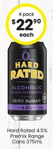 The Bottle O Hard Rated Alcoholic Orange Passionfruit offer