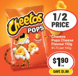 IGA Cheetos Pops Cheese offer