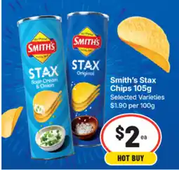 IGA Smith's Stax Chips offer