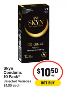 IGA Skyn Condoms offer