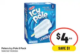 IGA Peters Icy Pole offer