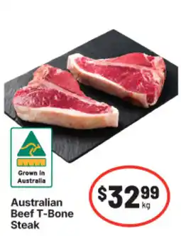 IGA Australian Beef T-Bone Steak offer