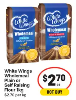 IGA White Wings Wholemeal Flour offer