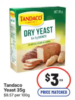 IGA Tandaco Dry Yeast offer