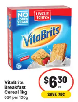 IGA VitaBrits Breakfast Cereal offer