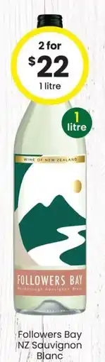 The Bottle O Followers Bay NZ Sauvignon Blanc offer