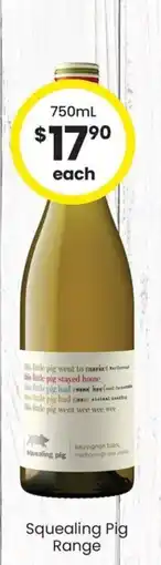 The Bottle O Squealing Pig Sauvignon Blanc offer