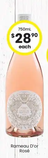 The Bottle O Rameau D'or Rosé offer