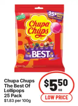 IGA Chupa Chups The Best Of Lollipops offer