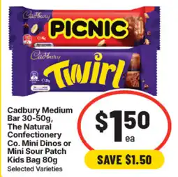 IGA Cadbury Picnic offer