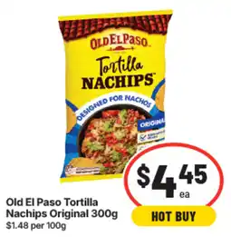 IGA Old El Paso Tortilla Nachips Original offer