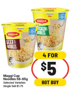 IGA Maggi Cup Noodles offer