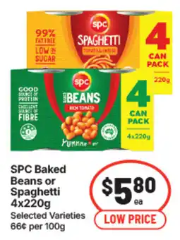 IGA SPC Baked Beans or Spaghetti offer