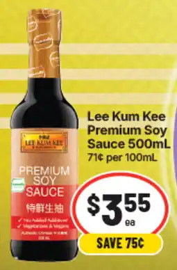 IGA Lee Kum Kee Premium Soy Sauce offer