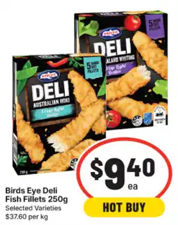 IGA Birds Eye Deli Fish Fillets offer