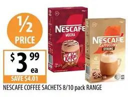 Supabarn Nescafe Coffee Sachets offer