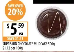 Supabarn Supabarn Chocolate Mudcake offer
