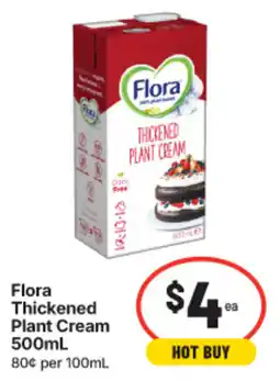 IGA Flora Thickened Plant Cream offer