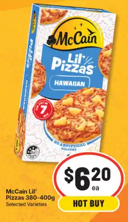 IGA McCain Lil' Pizzas offer