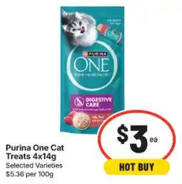 IGA Purina One Cat Treats offer
