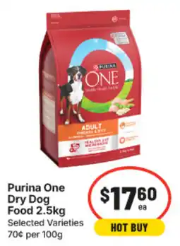 IGA Purina One Dry Dog Food offer