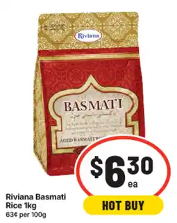 IGA Riviana Basmati Rice offer