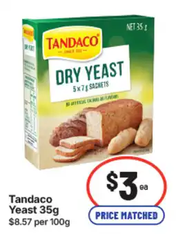IGA Tandaco Dry Yeast offer