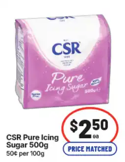 IGA CSR Pure Icing Sugar offer