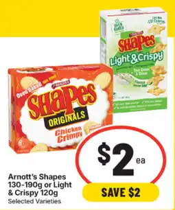 IGA Arnott's Shapes offer