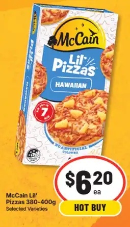 IGA McCain Lil' Pizzas offer