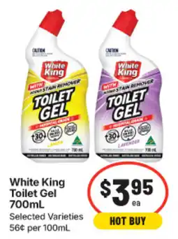 IGA White King Toilet Gel offer