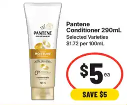 IGA Pantene Conditioner offer