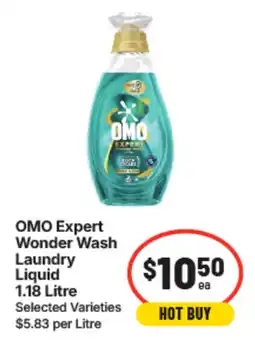 IGA OMO Expert Wonder Wash Laundry Liquid offer