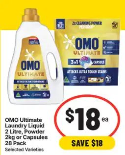 IGA OMO Ultimate Laundry Liquid offer