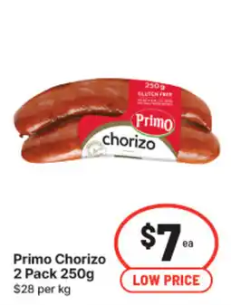 IGA Primo Chorizo offer
