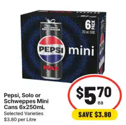 IGA Pepsi mini offer